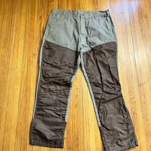 Walls Hunting Pants Mens 42 Nylon Coated Knee Khaki Brown Tan